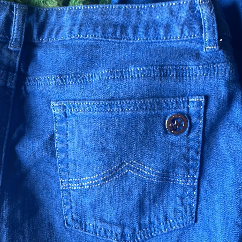 Michael Kors blue pants-size 10 - Picture 5 of 7